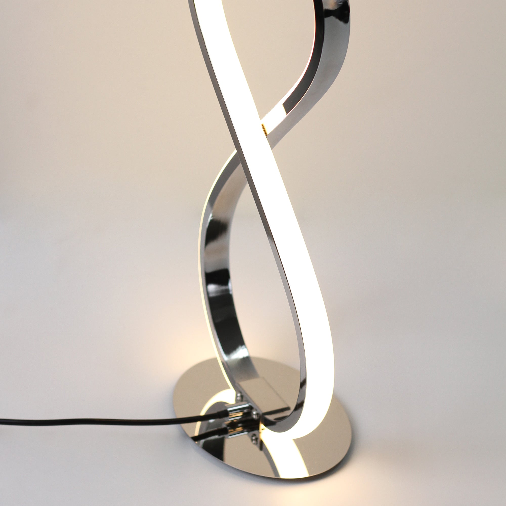 Infinite LED Table Lamp - Chrome V558-LL-LED-19C