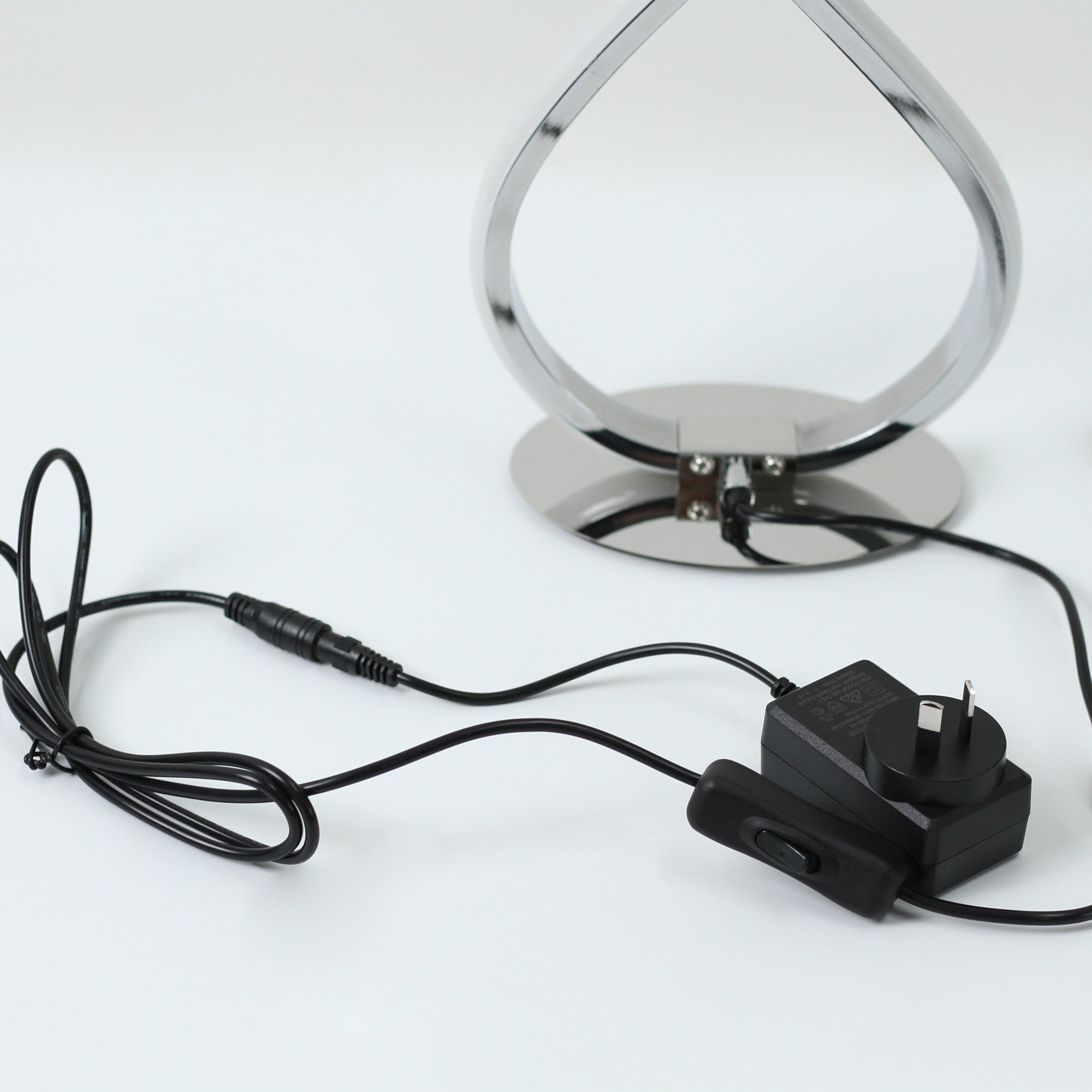 Infinite LED Table Lamp - Chrome V558-LL-LED-19C