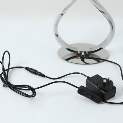 Infinite LED Table Lamp - Chrome V558-LL-LED-19C