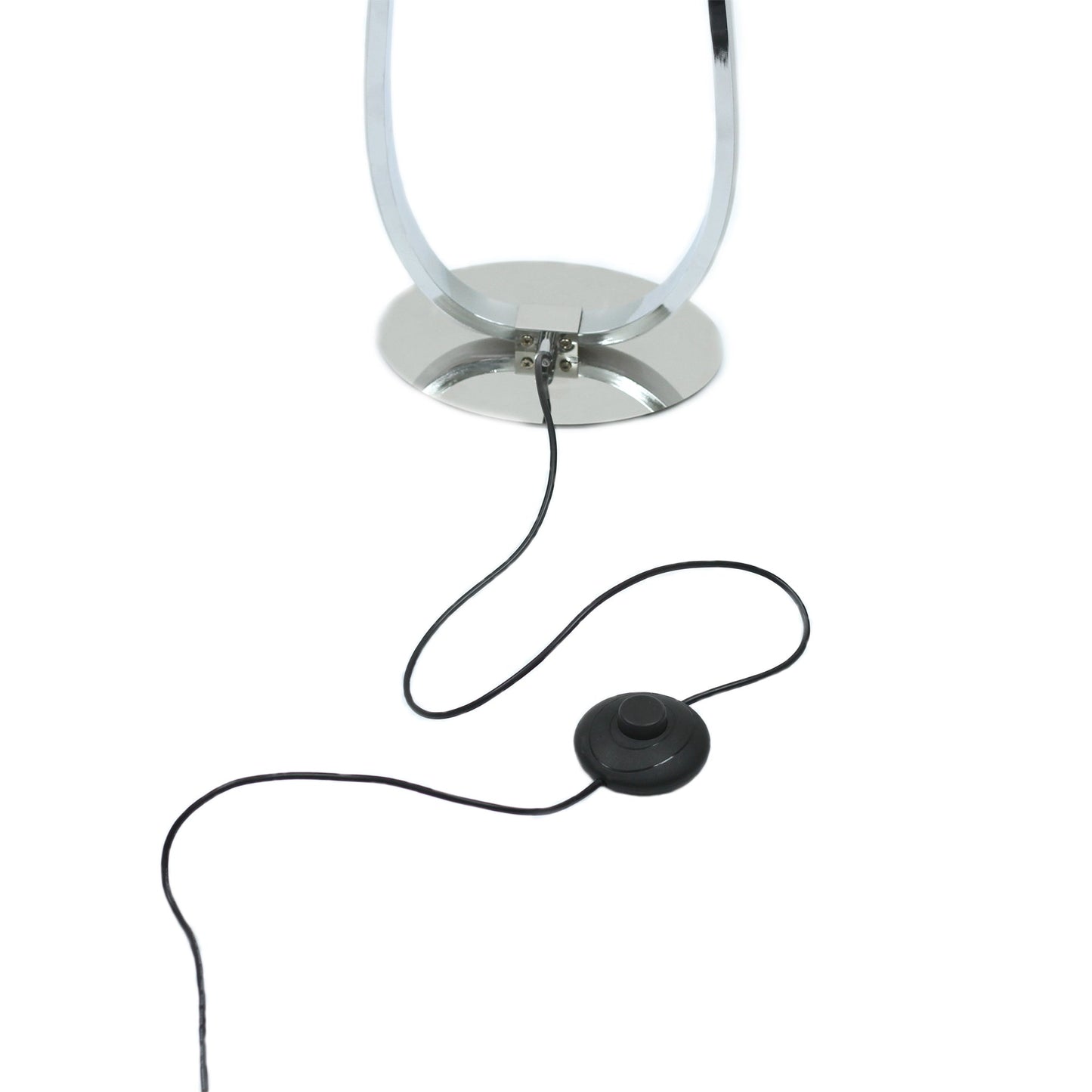 Infinite LED Floor Lamp - Chrome V558-LL-LED-20C