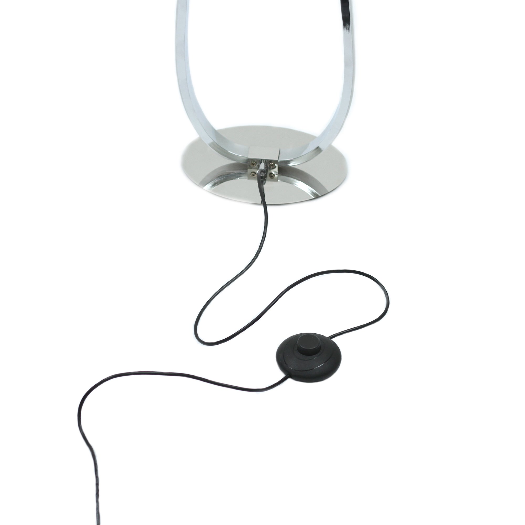 Infinite LED Floor Lamp - Chrome V558-LL-LED-20C