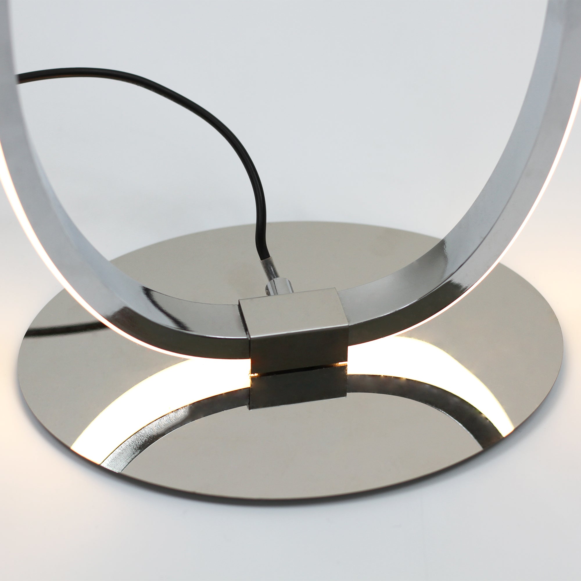 Infinite LED Floor Lamp - Chrome V558-LL-LED-20C