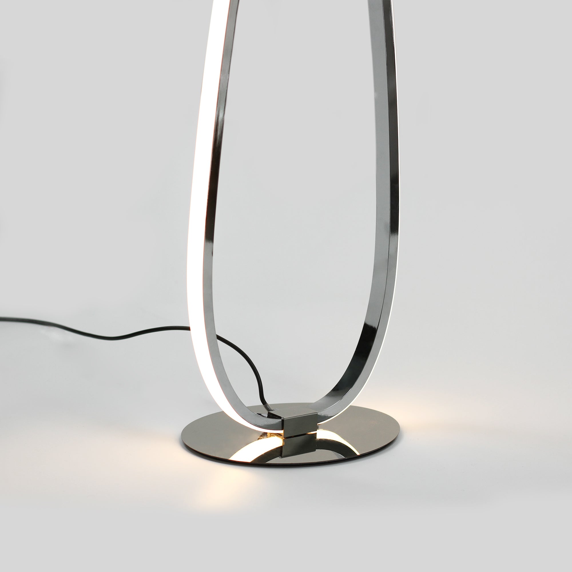 Infinite LED Floor Lamp - Chrome V558-LL-LED-20C