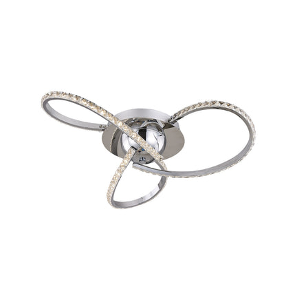 Irie Dimmable 3 Lights LED Ceiling Light - Chrome V558-LL002CL011CH