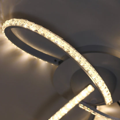 Irie Dimmable 3 Lights LED Ceiling Light - White V558-LL002CL011W