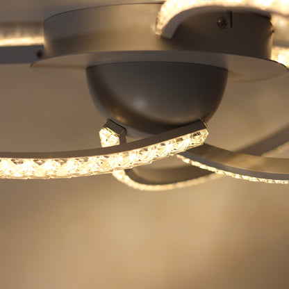 Irie Dimmable 3 Lights LED Ceiling Light - White V558-LL002CL011W