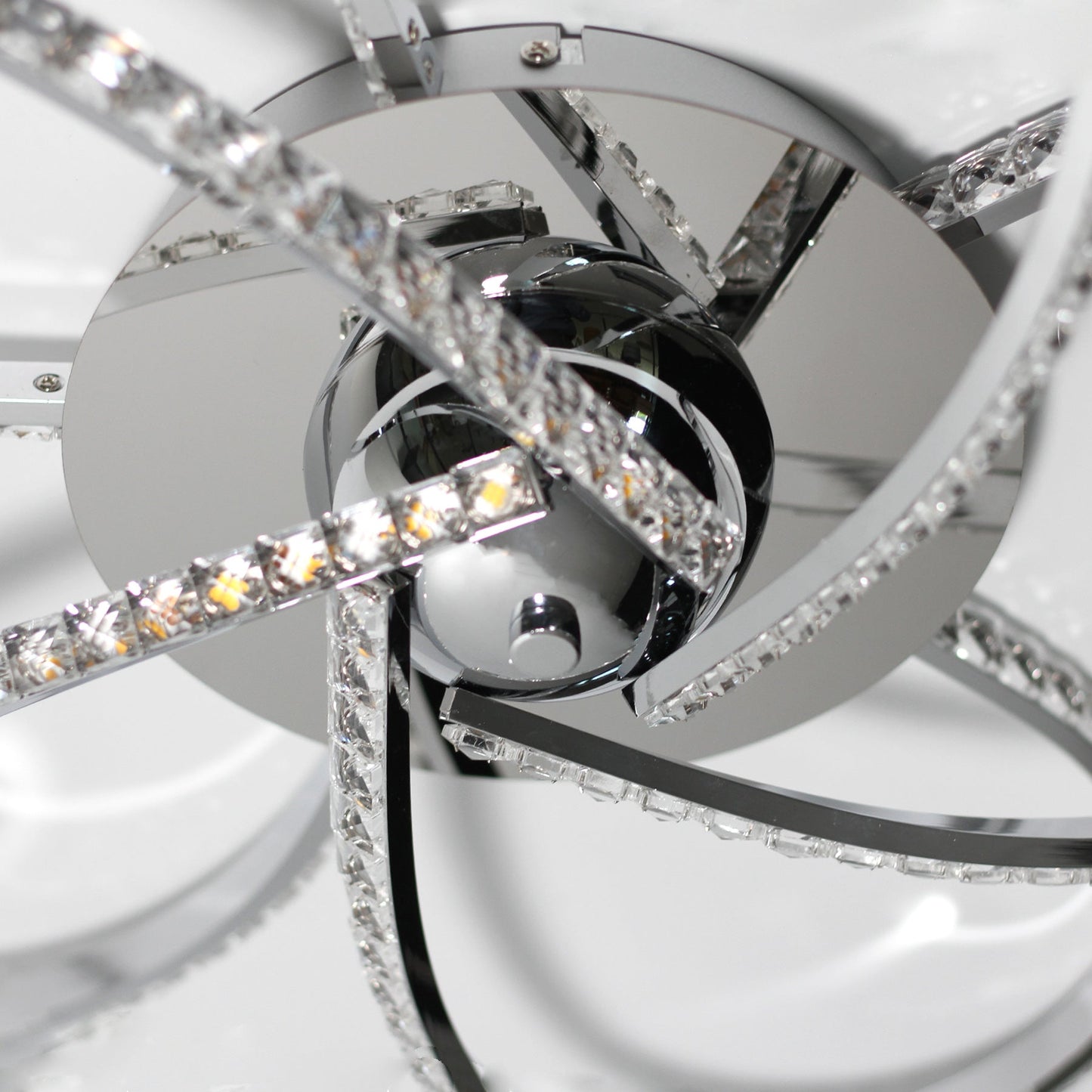 Irie Dimmable 5 Lights LED Ceiling Light - Chrome V558-LL002CL012CH