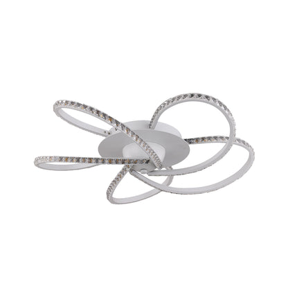 Irie Dimmable 5 Lights LED Ceiling Light - White V558-LL002CL012W