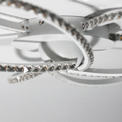 Irie Dimmable 5 Lights LED Ceiling Light - White V558-LL002CL012W