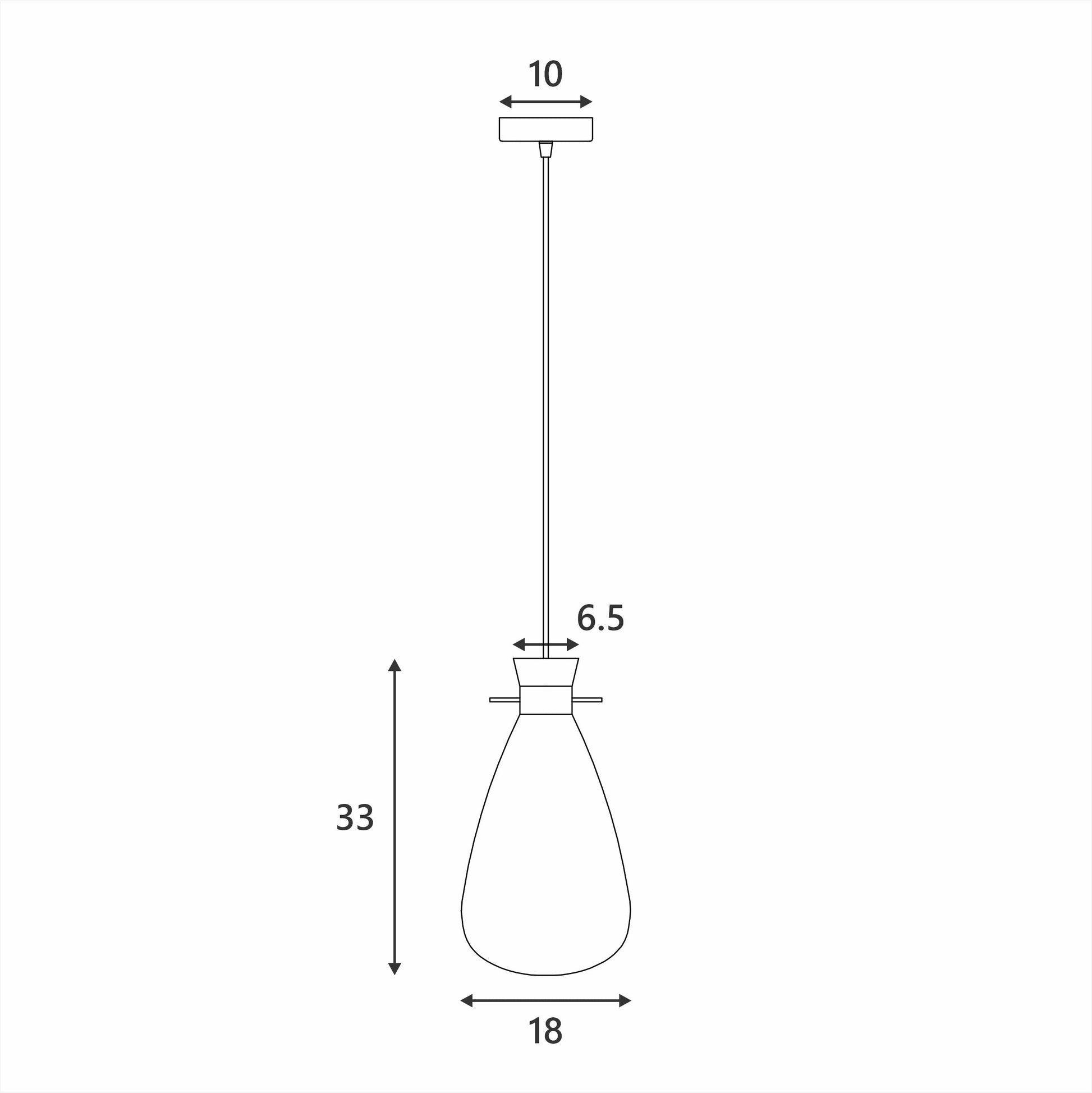 Orson Pendant Light - Grey V558-LL002PL054GR
