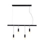 Bikkel 4 Lights Pendant Light - Black V558-LL002PL071B