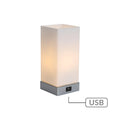Jessica Rectangle Touch Lamp with USB Port V558-LO-0006
