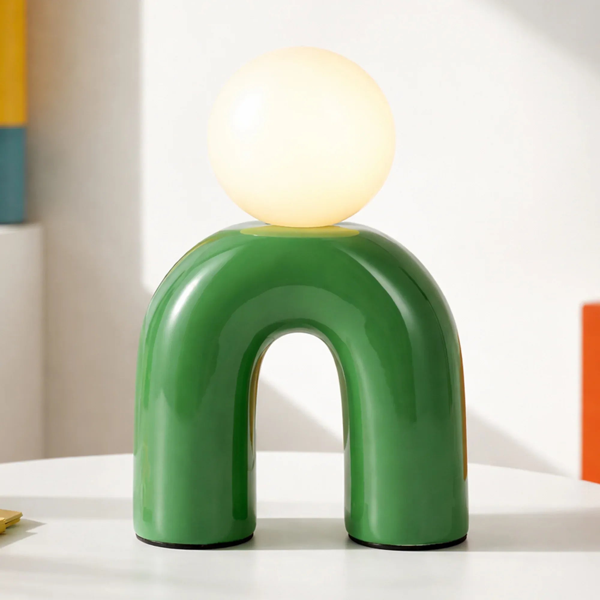 Mila Table Lamp - Green V558-LO-0013G