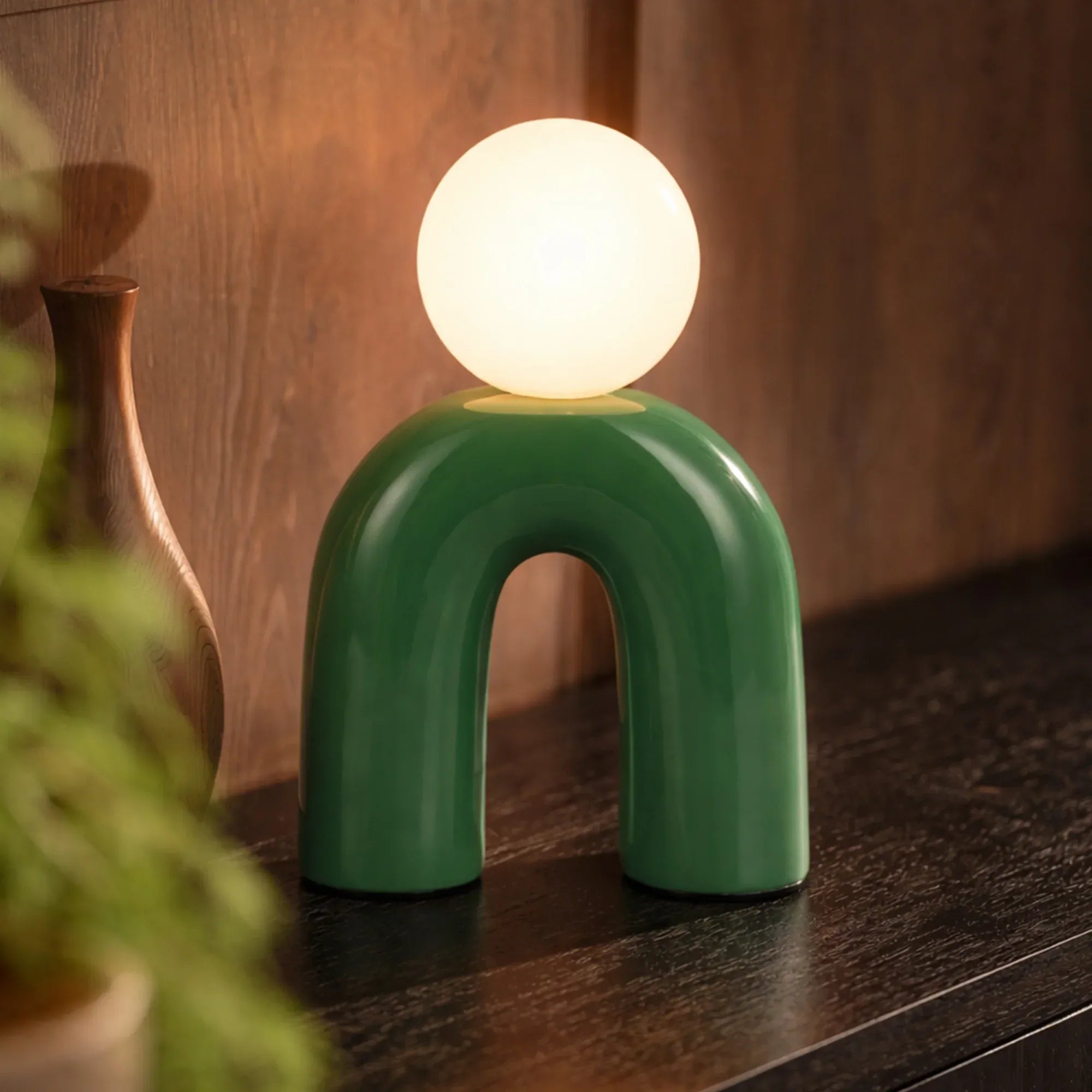 Mila Table Lamp - Green V558-LO-0013G