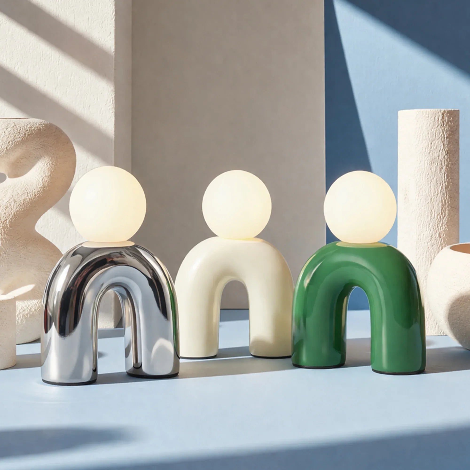 Mila Table Lamp - Green V558-LO-0013G