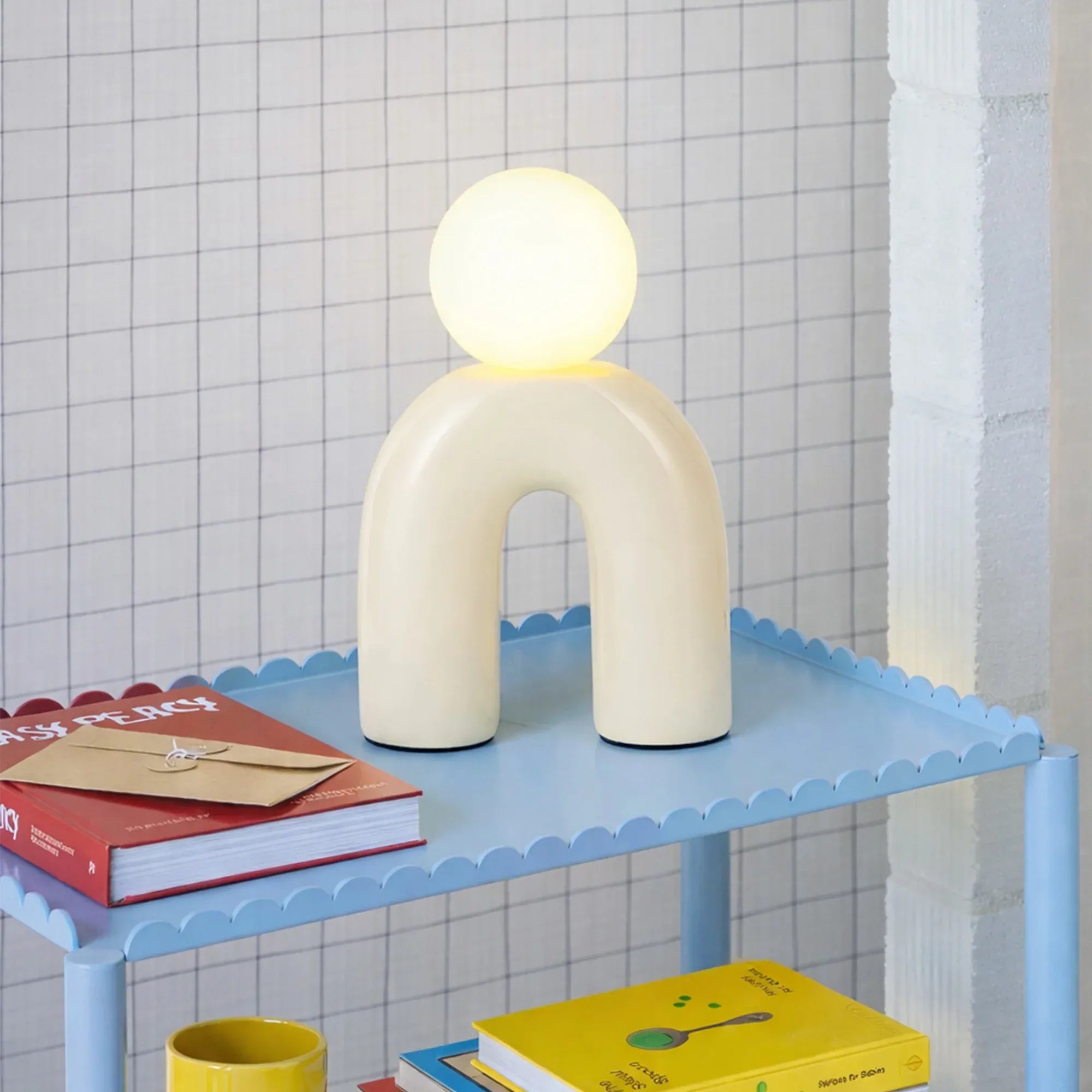 Mila Table Lamp - Cream V558-LO-0013W