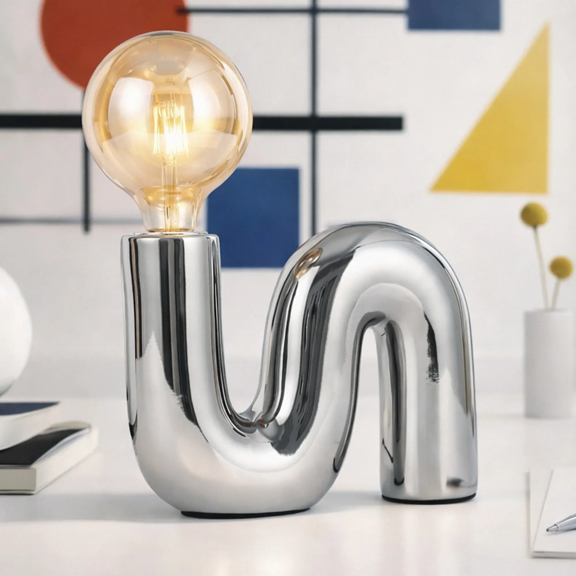 Millie Table Lamp - Chrome V558-LO-0014C