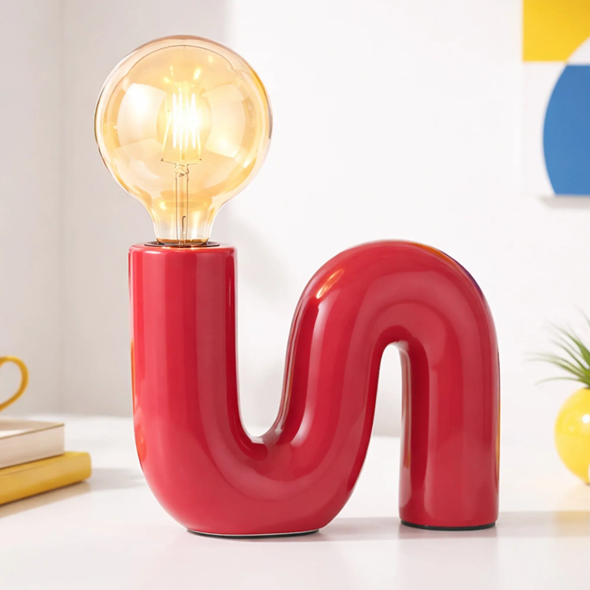 Millie Table Lamp - Coral V558-LO-0014R