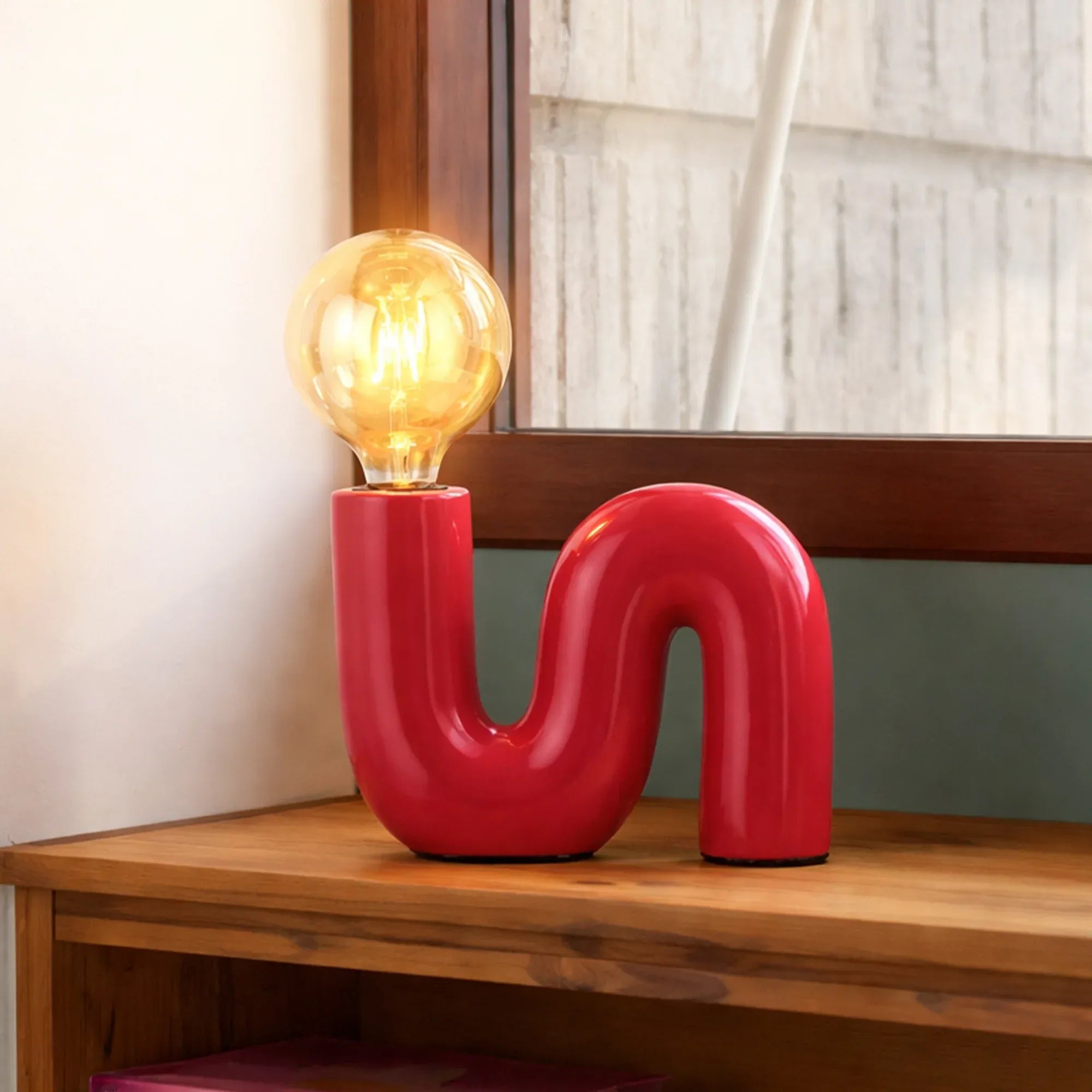 Millie Table Lamp - Coral V558-LO-0014R