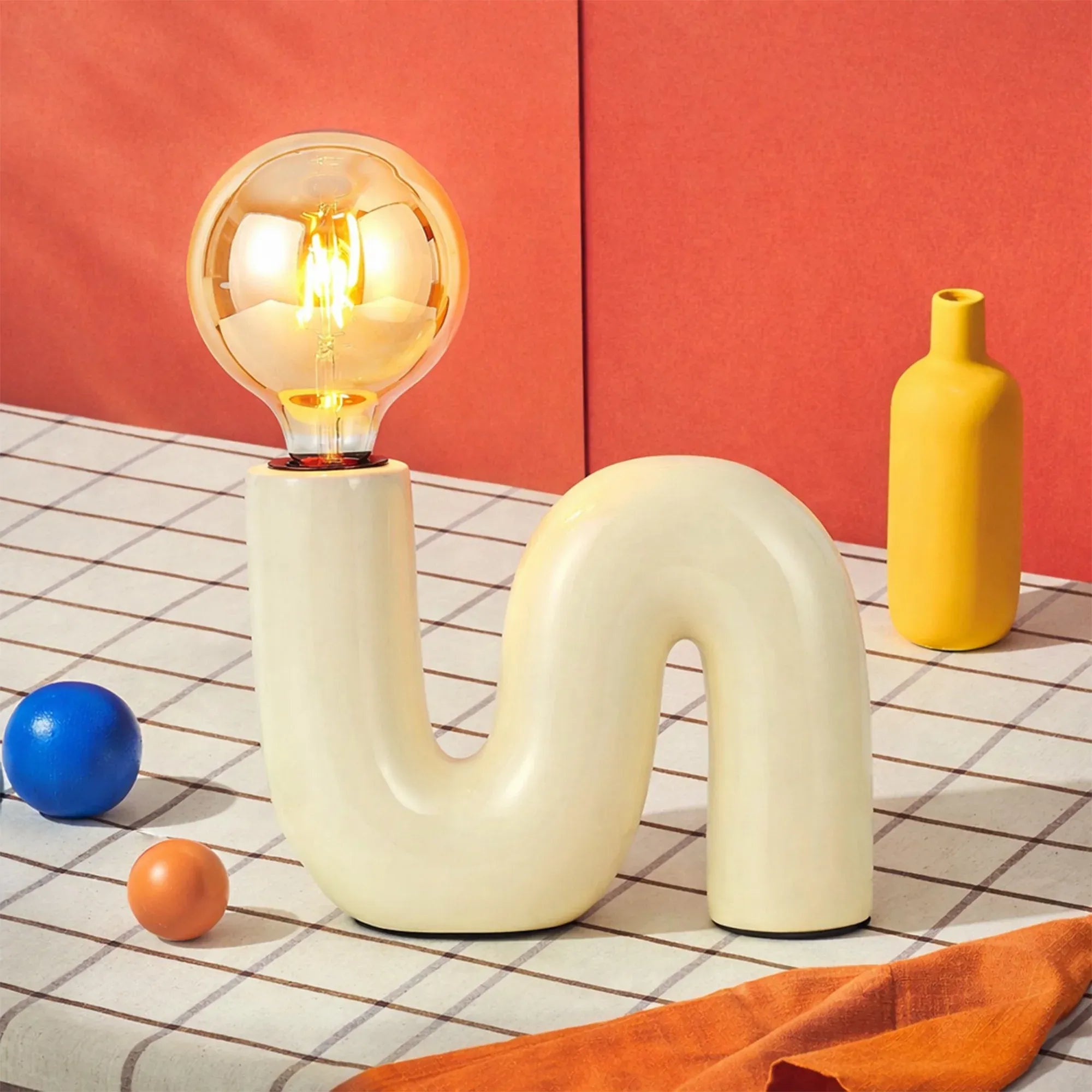 Millie Table Lamp - Cream V558-LO-0014W