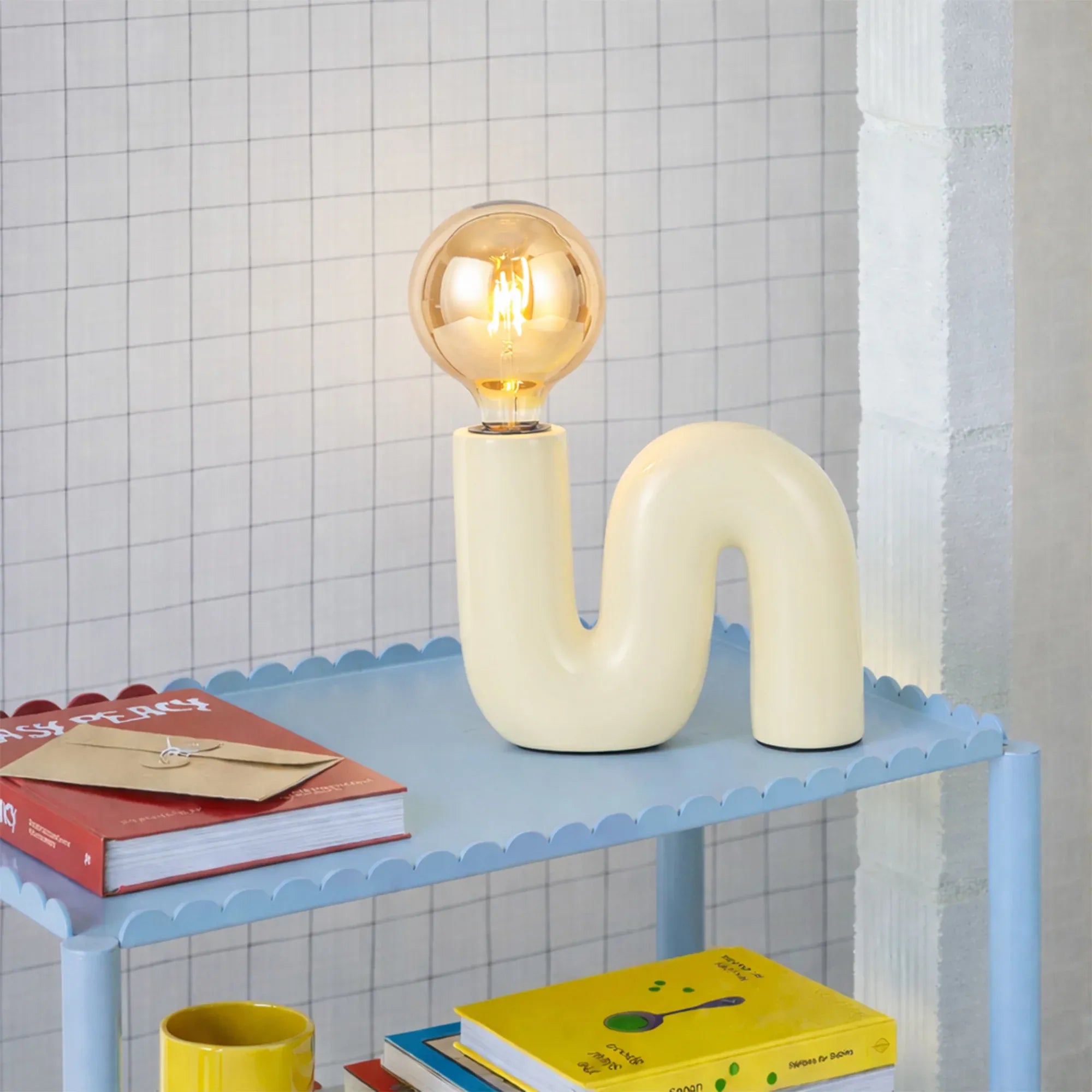 Millie Table Lamp - Cream V558-LO-0014W
