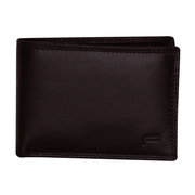 Futura Mens RFID Slim Leather Wallet - Brown V563-00183L-BROWN