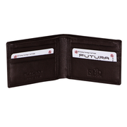 Futura Mens RFID Slim Leather Wallet - Brown V563-00183L-BROWN