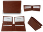 Futura RFID Leather Fold Over Genuine Leather Wallet - Tan V563-00241L-TAN