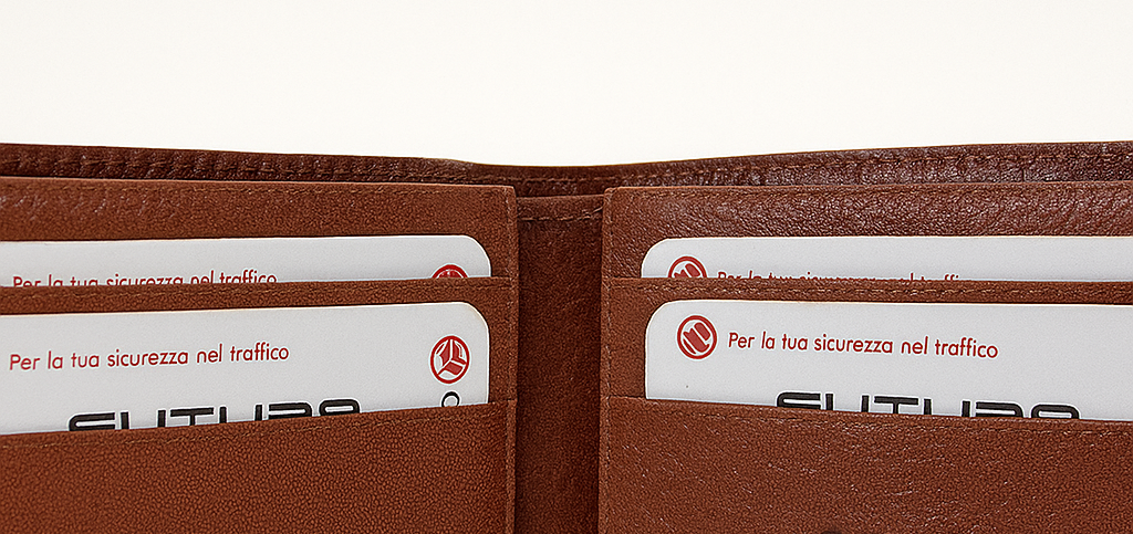 Futura RFID Leather Fold Over Genuine Leather Wallet - Tan V563-00241L-TAN