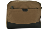 FIB Byron Canvas Laptop Messenger Bag Travel Shoulder Sling - Brown V563-00318C-BROWN