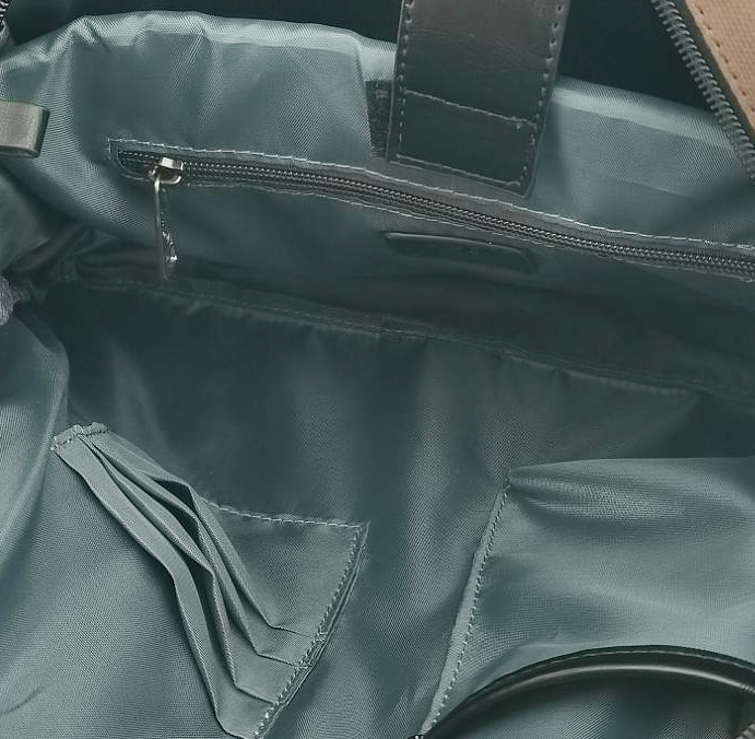 FIB Byron Canvas Laptop Messenger Bag Travel Shoulder Sling - Brown V563-00318C-BROWN