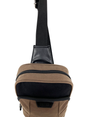 FIB Byron Sling Backpack Bag Travel w/ Single Adjustable Strap - Brown V563-00319C-BROWN