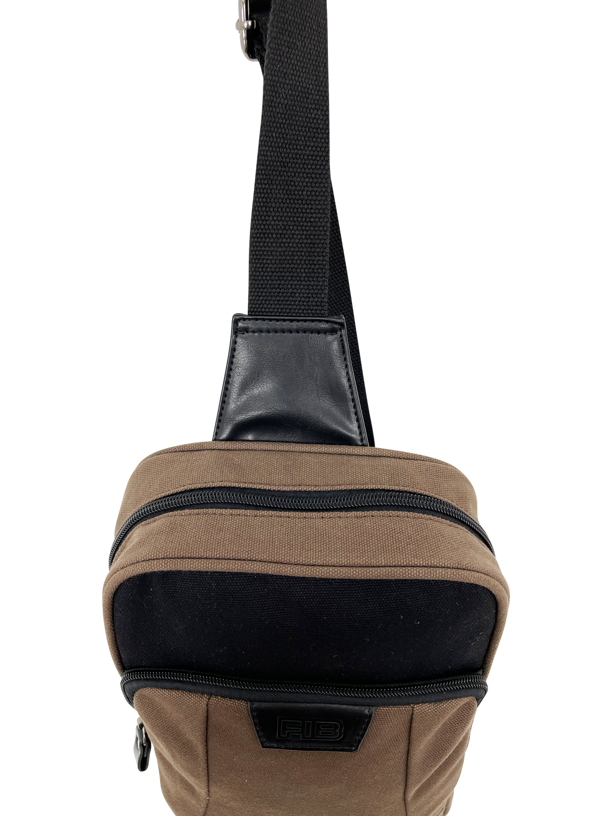 FIB Byron Sling Backpack Bag Travel w/ Single Adjustable Strap - Brown V563-00319C-BROWN