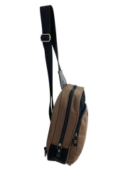FIB Byron Sling Backpack Bag Travel w/ Single Adjustable Strap - Brown V563-00319C-BROWN
