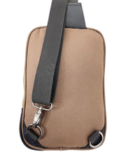 FIB Byron Sling Backpack Bag Travel w/ Single Adjustable Strap - Brown V563-00319C-BROWN