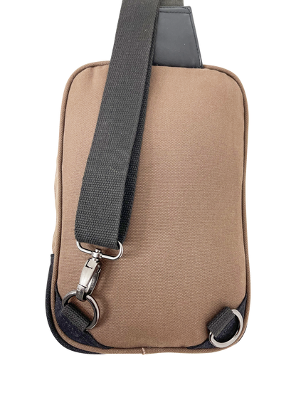 FIB Byron Sling Backpack Bag Travel w/ Single Adjustable Strap - Brown V563-00319C-BROWN