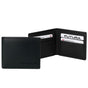 Futura Mens RFID Protected Slim Genuine Leather Wallet - Black V563-00377L-BLACK