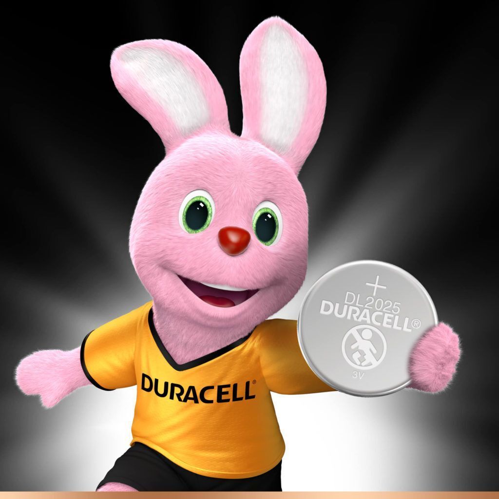 2x Duracell CR2025 Batteries Lithium 3V Battery Security 2025 V563-041333686486-1PK