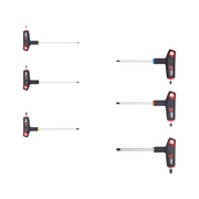 Wurth 6pcs Set of 2C T-Handle Hex Keys V563-061311406