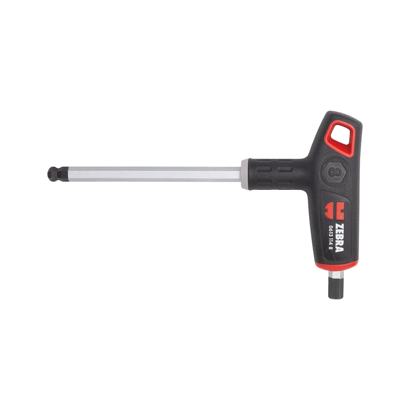 Wurth 6pcs Set of 2C T-Handle Hex Keys V563-061311406
