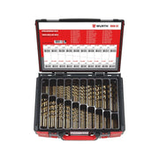 Wurth 135-Piece Twist Drill Bit Assortment in System Box V563-0617440005