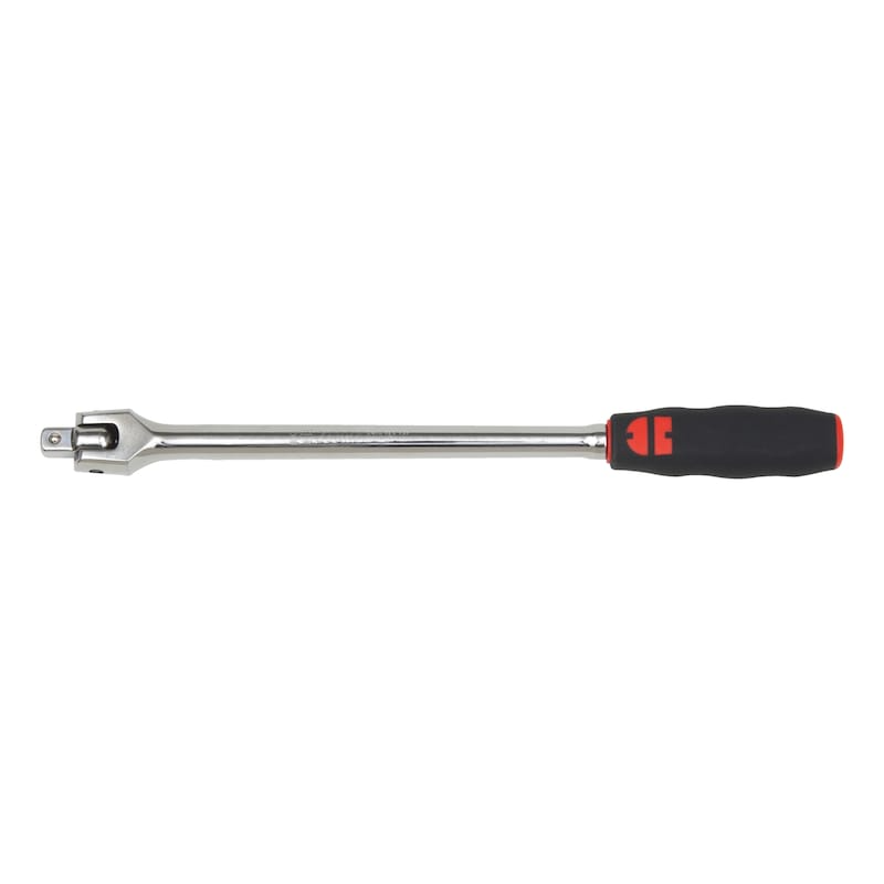Wurth Breaker Bar 1/2in Drive 365mm Joint Socket Wrench Chrome Plated 180 degrees Rotating Head V563-0712130101