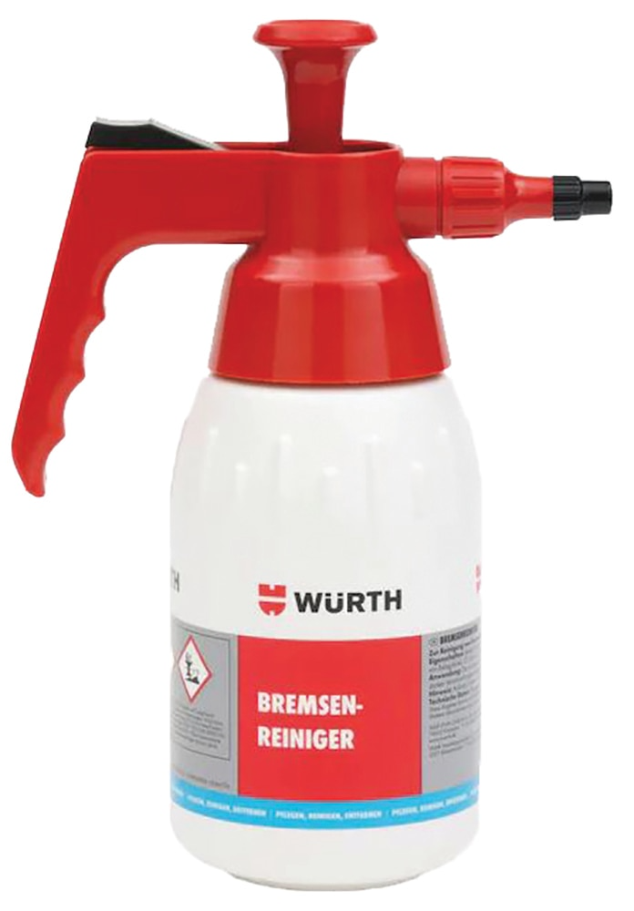 Wurth Brake Cleaner Specific Pump Spray Bottle Unfilled 1L V563-0891503002-062
