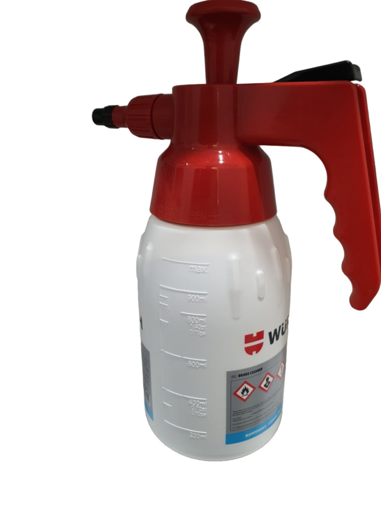 Wurth Brake Cleaner Specific Pump Spray Bottle Unfilled 1L V563-0891503002-062