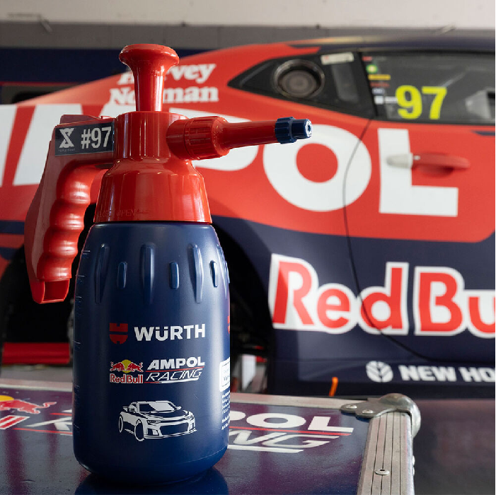 1L Wurth RedBull Ampol F1 Racing Brake Cleaner Specific Pump Spray Bottle Unfilled V563-0891503199