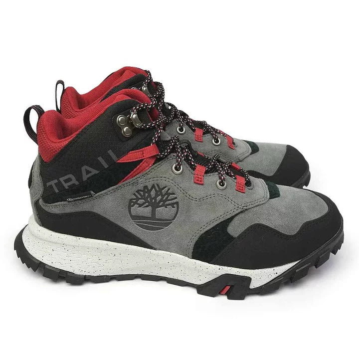 Timberland Mens Garrison Trail Waterproof Mid Hiking Boots High Top - Dark Grey - US 11 V563-0A28BF_018-DRK_GRY-US11