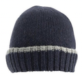 Dents Mens Knitted Hat w/ Turn Up Brim Warm Winter Ski - Navy / Slate V563-1-4086-NVY-SLTE