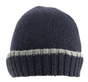 Dents Mens Knitted Hat w/ Turn Up Brim Warm Winter Ski - Navy / Slate V563-1-4086-NVY-SLTE