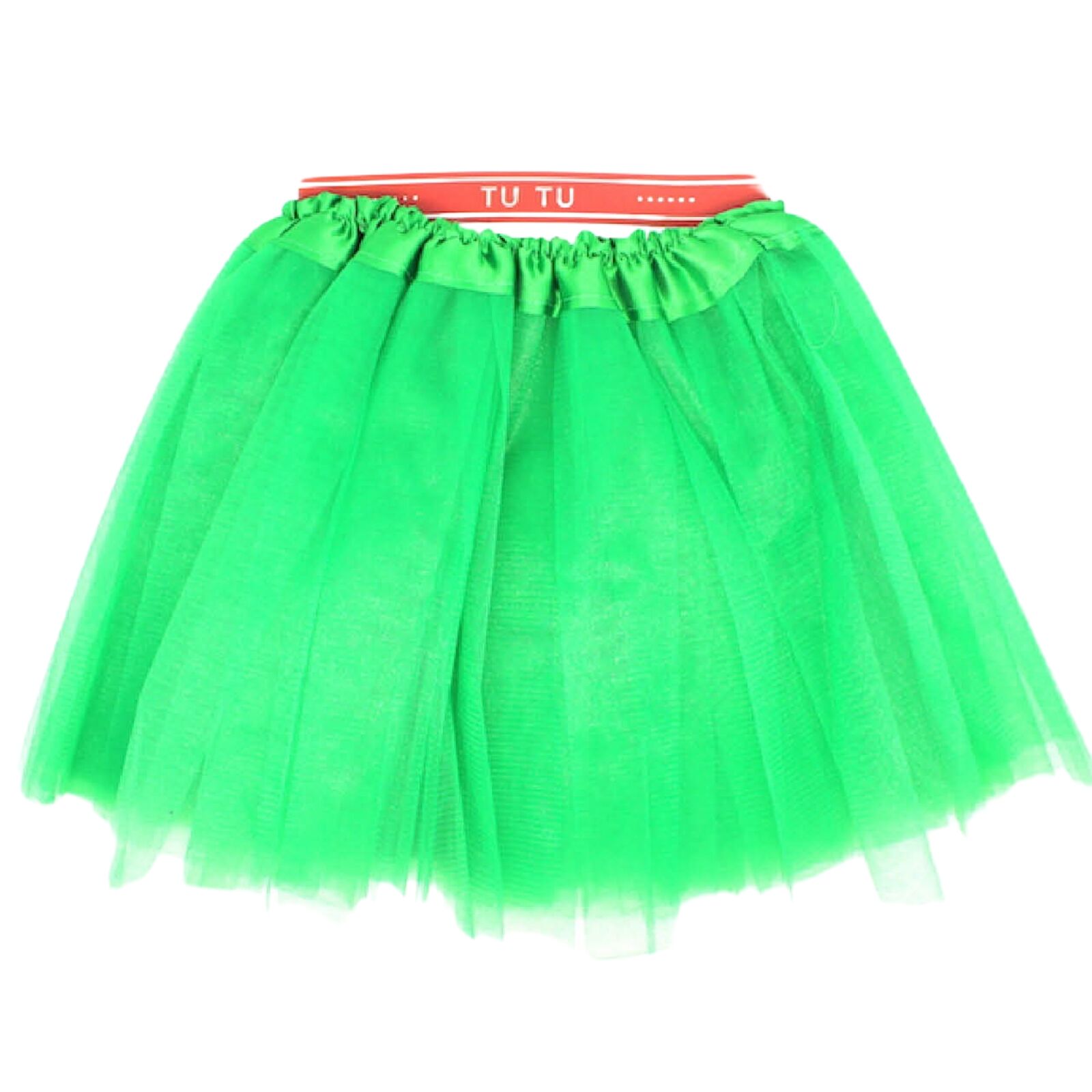 2x Tulle Ballerina Tutu - Small, 3-Layer Children's Costume Skirt - Yellow & Green Australia Day V563-10051_2X
