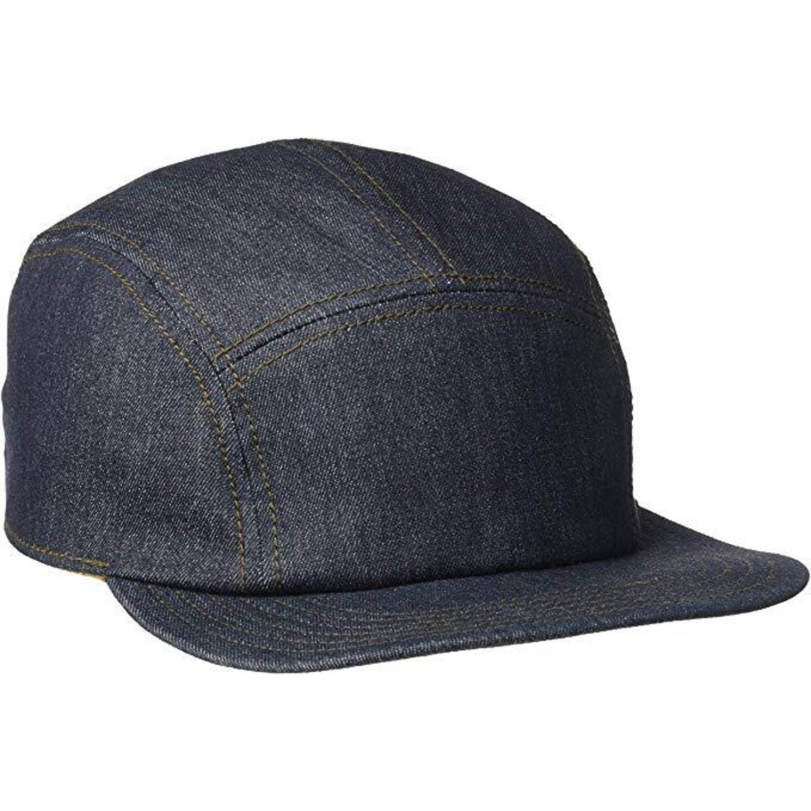 Goorin Brothers Denim Snapback Hat Jeans Baseball Trucker Cap - Navy V563-101-0099-NAVY